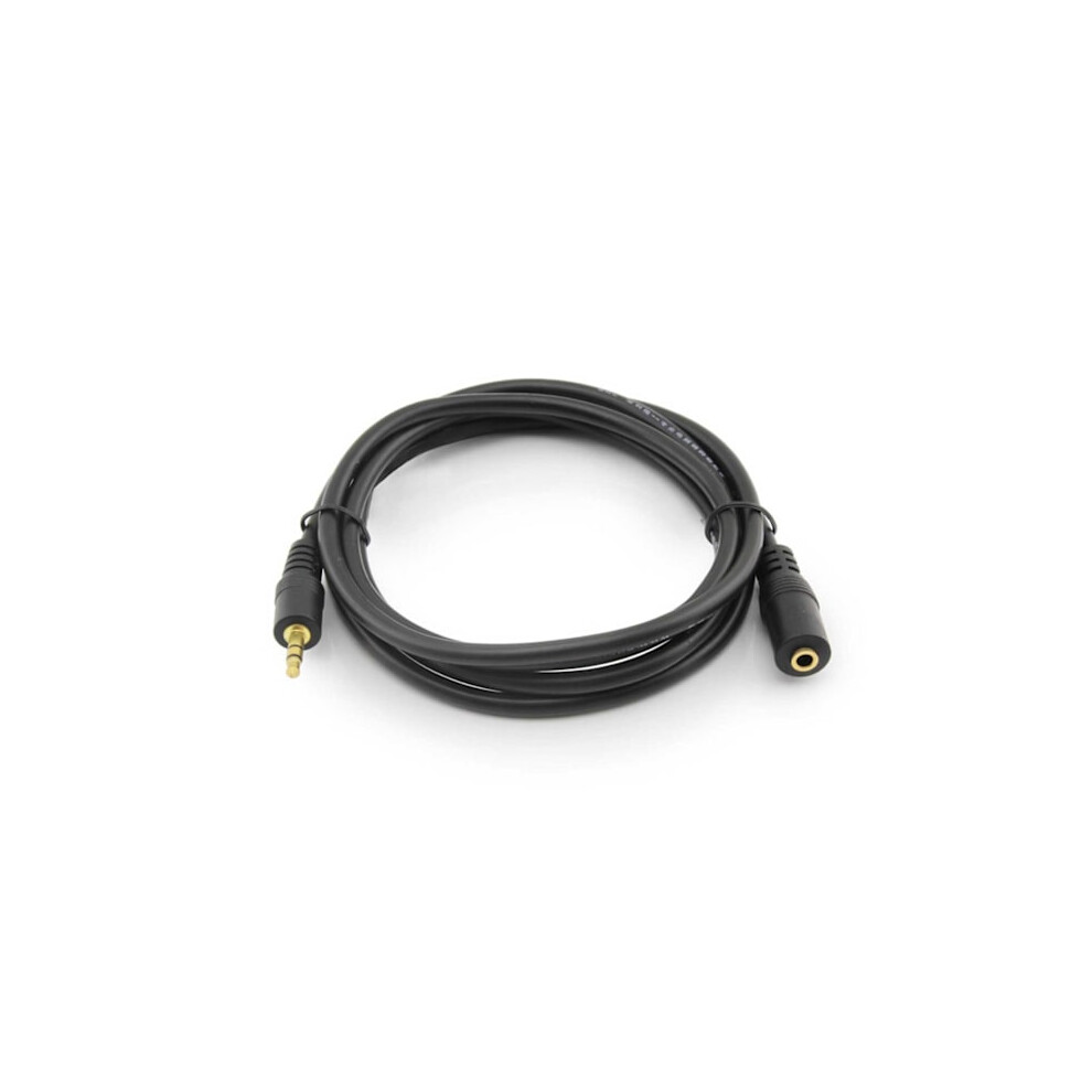 1.5M Aux 3.5Mm Extension Cable Audio Cable Female Male Black 9104899320278