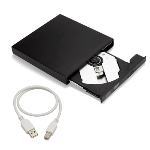 External DVD/CD Burner - 24x Black