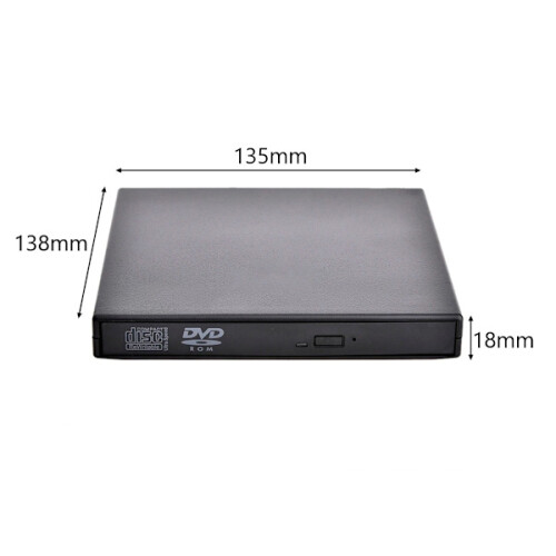 External DVD/CD Burner - 24x Black 2