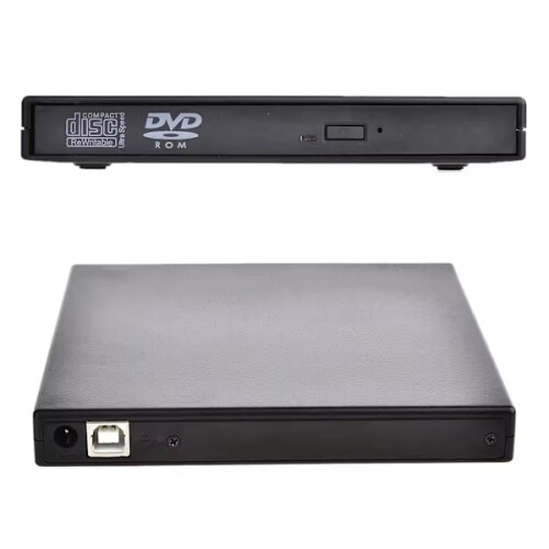 External DVD/CD Burner - 24x Black 1