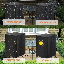Jacenvly Preppy Room Decor Clearance, Compatible with Outdoor Fire Pits, 420D Fire Tray Cover for Gas Propane Fire Tables