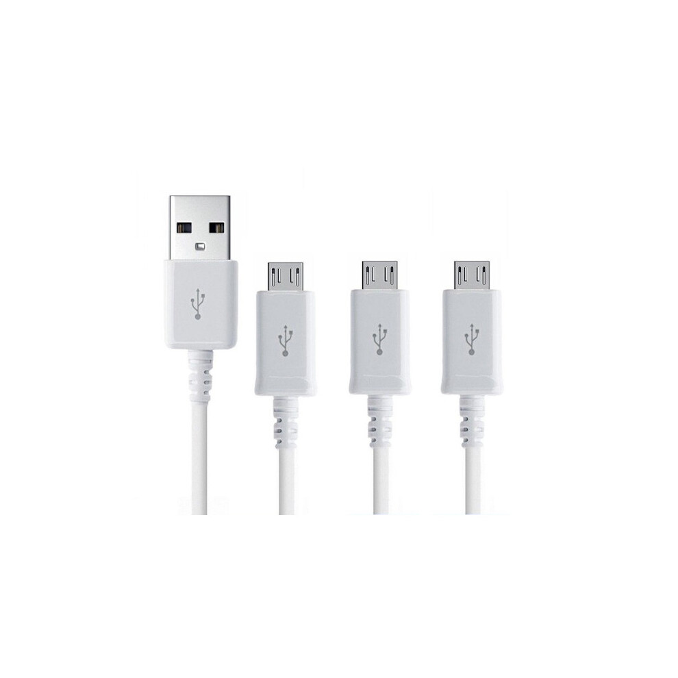 3-Pack - 3 Meter Micro-Usb Charging Cable Compatible With Samsung/Compatible With Sony/Compatible With Huawei/Compatible With Lg White 9338982209298