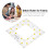 Eease Clear Quilting Ruler with Grid Lines for Fabric Cutting 2