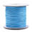 1roll Korean Waxed Polyester Cord Deep Sky Blue 1mm about 85yards roll 1