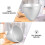 Cake Mold Bakeware Biscuit Roasting Pan Metal Loaf Practical Kitchenware Baking Tools 2 Pcs 4