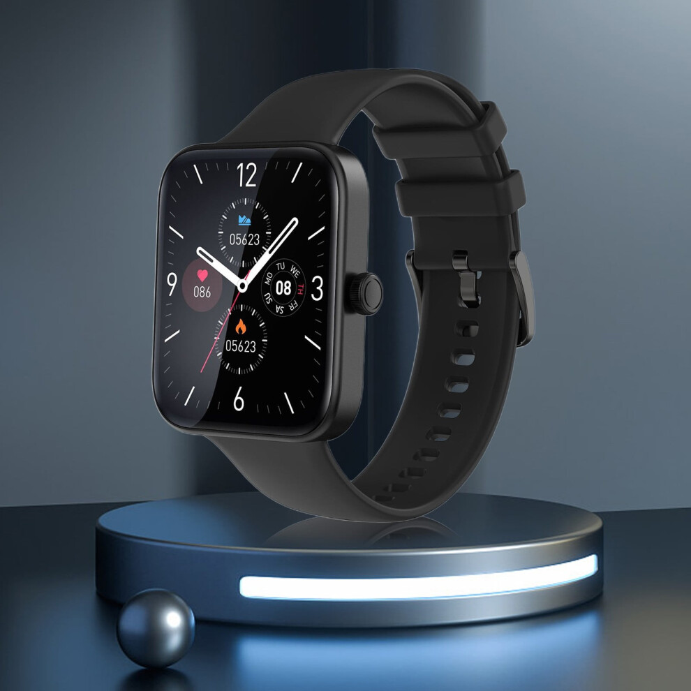 Viflosae 1.81" Hd Screen Smartwatch, Bluetooth Call, Waterproof, Outdoor Sports Mode, Info Push, Compatible With Xxx 9557311651519