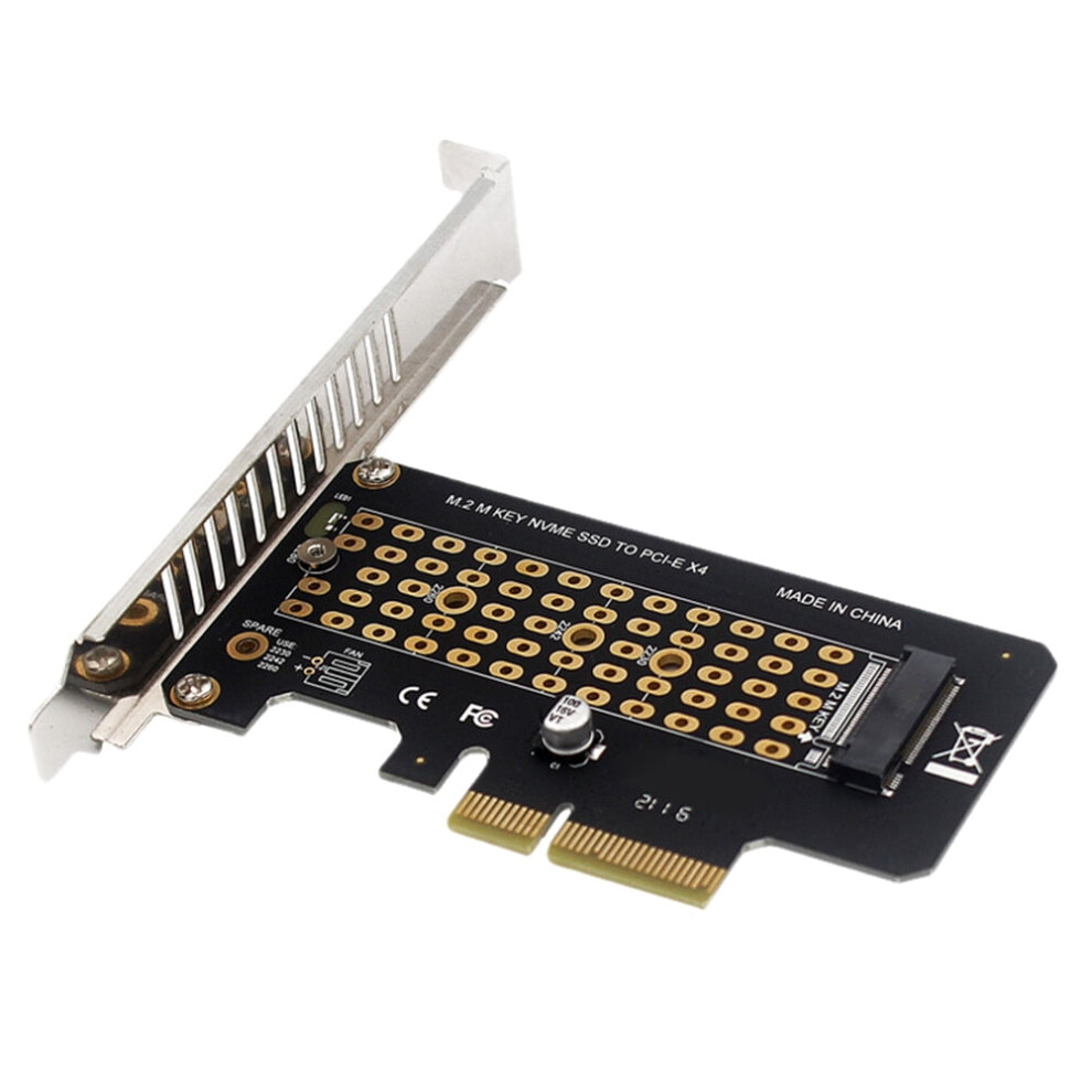 Jixopn M.2 Nvme Ssd To Pcie X4 Adapter Full Speed For Windows/Mac/Linux (Full Height) 9557311654985