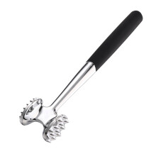 Heavy Duty DualSided Meat Tenderizer Mallet with Ergonomic NonSlip Grip RustResistant Zinc Alloy