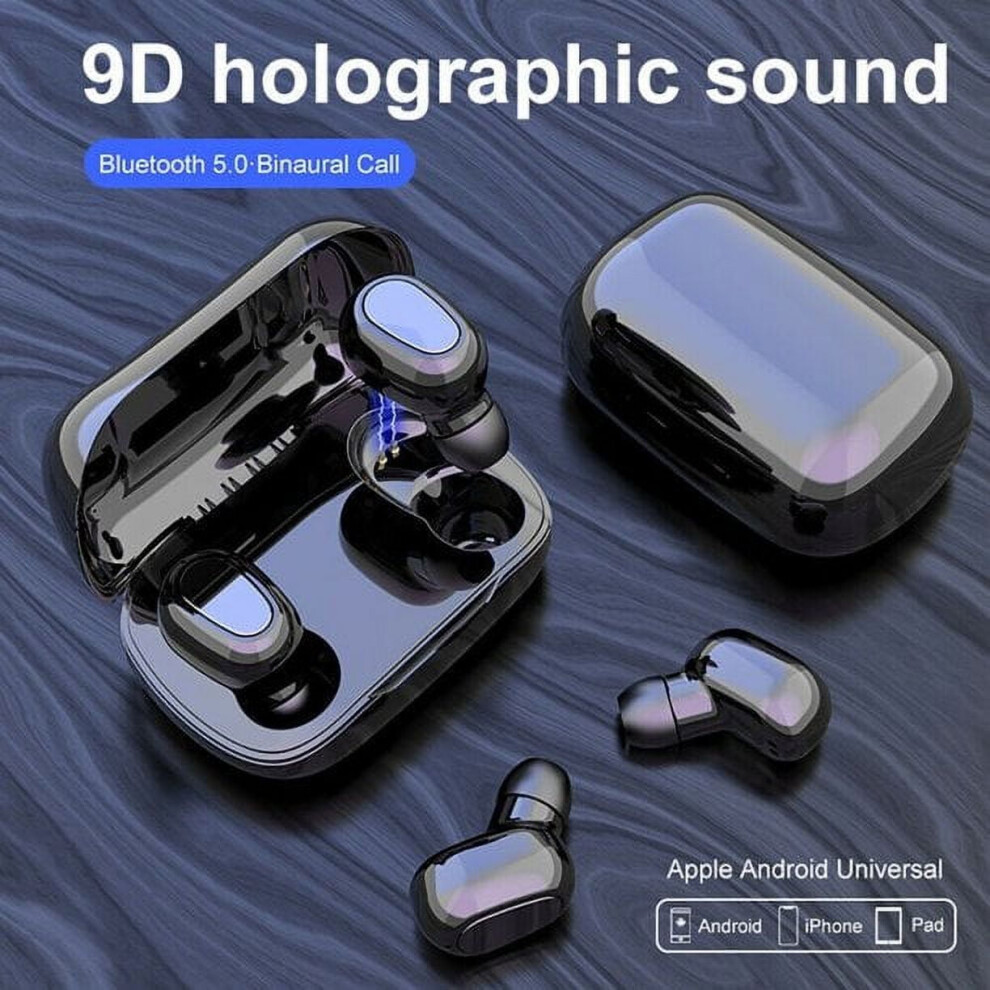 Willstar Bluetooth 5.0 Headset Tws Wireless Earphones Stereo Earbuds With Charging Box 9557311654428