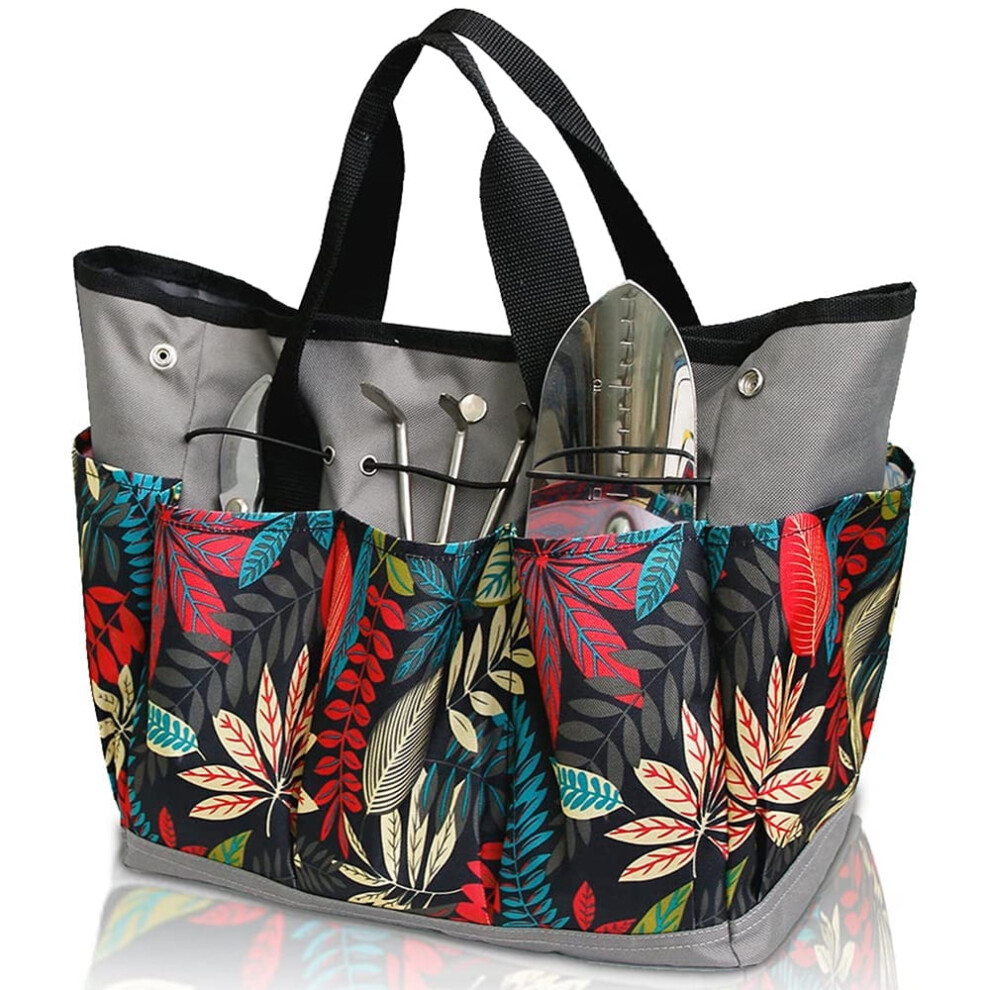 Titoumi Garden Tool Tote Bag With 9 Pockets Gardening Pouch For Lawn Garden, Oxford Cloth Garden Tools Storage Bag 9499224769465