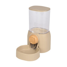 HKUKY 1200ML Pet Self-Service Feeding Bowl, Large Capacity, Automatic Feeding, Wide Mouth, No Food Stuck, Hanging Self-Service Feeder