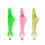 Tssuoun Needle Threader Sewing Stitch Hook Quilting Threading Tools Fish Shape Plastic Elderly Leathercraft Pin Thread Insertion Yellow 1PC 6