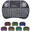 Backlit Mini Keyboard Touchpad Mouse, Portable 2.4Ghz Mini Keyboard with Touchpad Work for compatible with iPad, PC, Android 1