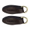 S SERENABLE Leaf Shape Zipper Pull Tabs Compatible with Boots, Purse, Clothes, Suitcase - Deep Color Coffee 2