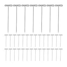 Combos 220 Pcs Wig Fixing Upholstery Needle Reusable Blocking Pin Small T-pin Major T-nails Stainless Steel