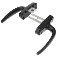 2 Pcs Door Window Handle Lock Interior Locks Pull Bathroom Knob Household Screen