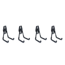 Guangmc 4 Steel Garage Storage Hooks Wall Mounted Organizer Holder