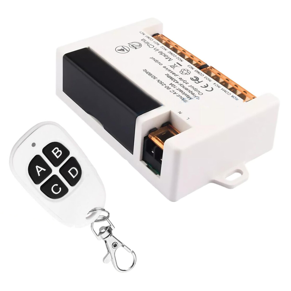 Convenient Remote Control Switch For Energy-Saving Lamps One Button Control For Whole House Lighting Rc Kit 9353595273139