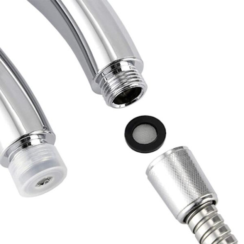 Shower Head with High Water Pressure Silver 2