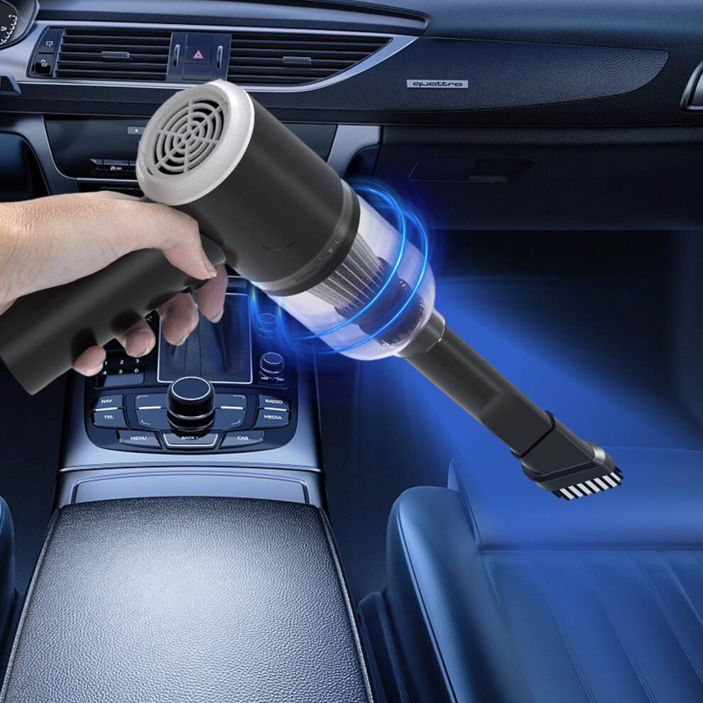 Gnobogi 5000Pa Wireless Car Vacuum Cleaner, Usb Charging 1200Mah, Portable Mini Wet/Dry Vacuum, Auto Accessories 9496895874382