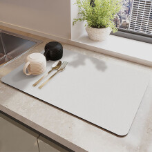 Xinhuaya Coffee Mat Coffee Bar Mat for Countertop Absorbent Hide Stain Anti-Slip Coffee Bar Accessories Under Coffee Maker Espresso Machine