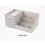 Home Container Cosmetics Case Office storage box white 28*4*17*13cm 7