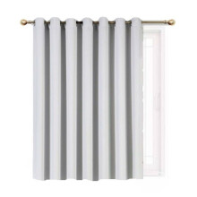 K100 Panel Thermal Insulated Blackout Curtains with Grommets, 100" W x 84" L, RED, for Bedroom, Living Room, Divider, Patio Door (1 Panel)