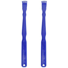 2pcs Portable Back Scratcher, ABS Telescopic Long Handle for Women, Kids & Dogs, Home Use - Random Colors