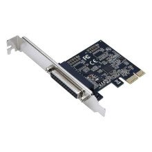 FOR Parallel Port DB25 25Pin PCIE Riser Card LPT Printer to PCI-E Express Cards Converter Adapter AX99100