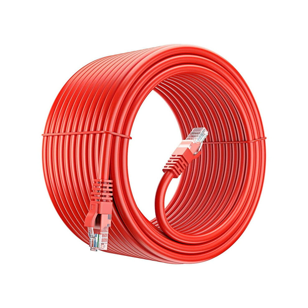 Cat 6 Ethernet Cable 50 Ft - Internet Cable, Cat6 Cable, Lan Cable, Ethernet Cord, Network Cable, Cat 6 Cable, Cat6 9450273676593