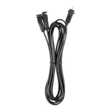CJP-Geek Recliner Power Splitter Cable 2 Pin Y Cable 2 Motors to 1 for Electric Recliner Lift Chairs Sofa Home Theater (Black 2M/6.6Ft)