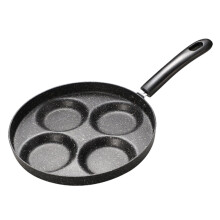 Hemoton 4 Cup Omelette Pan Non-stick Frying Pan Egg Pancake Kitchen Cookware Cooking Tool