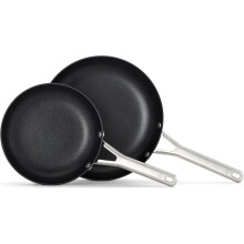 Hard-Anodized Nonstick 8" and 10" Frying Pan Set