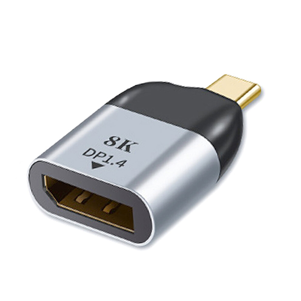 Lifetechs Portable Usb Type C To Displayport 8K 60Hz Converter Adapter For Thunderbolt 3 9555307228967