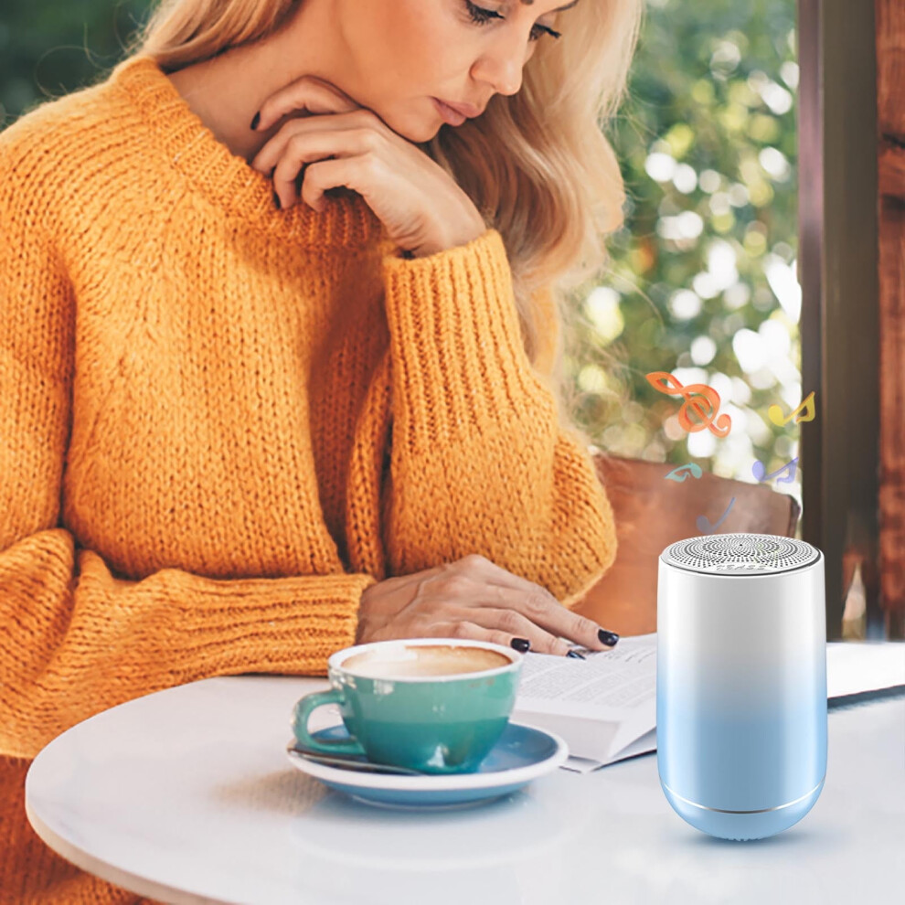 2024 New On Clearance, Speakers For Kids, Bluetooth Sound 5.3 Gradient Bluetooth Speaker Mini Card Outdoor Sound Subwoofer Portable Radio 9555307231103