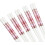 Ceramic Chopsticks Set Reusable Long Bone Porcelain with Unique Wave Pattern Dishwasher Safe 5