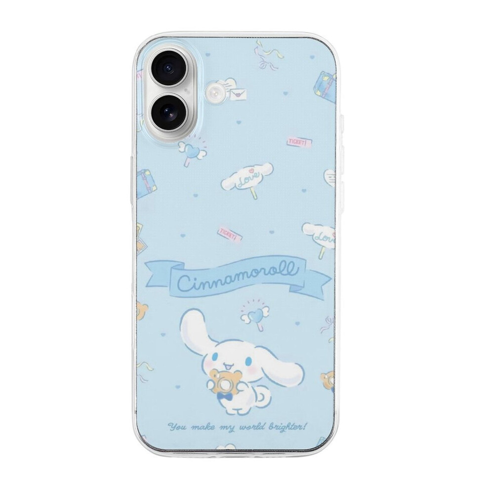 Cinnamoroll Tpu Case For Iphone 16 Plus Â Ultra Slim, Shockproof, Anti-Yellowing, Scratch-Resistant, Wireless Charging Compatible, Enhanced Grip 9402001853943