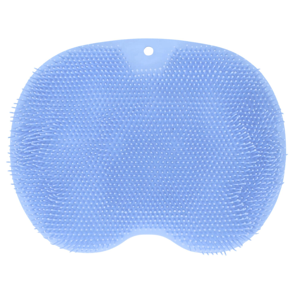 Shower Foot Scrubber with Dual Bristle Design and NonSlip Suction Cups for Deep Cleaning and Massage