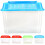 Eease 5pcs Small Clear Plastic Fish Bowls for Small Creatures and Reptiles 1