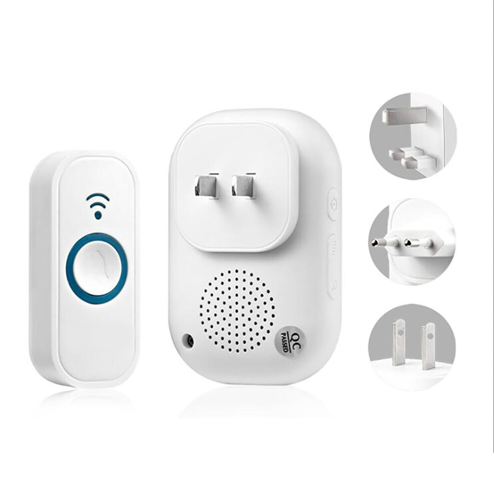 Kiplyki Wireless Doorbell Home Security Alarm / Welcome Smart Doorbell Three In One Waterproof Doorbell 9558633670202