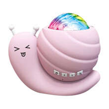 FloHua Back to School Clearance: Snail Nebula Sky Projector Light with Bluetooth Speaker, Sleep Light for Bedroom, Graduation Gifts