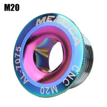 Road Bike Crank Fixing Bolt Crank Cover Crankset Screws /M19/M20 Rainbow color