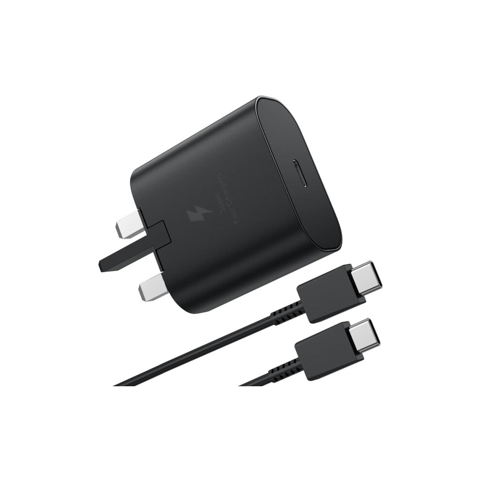 45W Fast Charger Compatible With Samsung, Usb C Wall Charger & Type C Cable For Galaxy S22/S21/S20 Series, Uk Plug 9193271517047