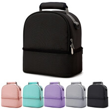 Mom Insulation Bags Backpack Baby Milk Storage Food Thermal Bag for Baby Care Bottle Feeding,Black