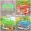 Eease 5pcs Small Clear Plastic Fish Bowls for Small Creatures and Reptiles 4