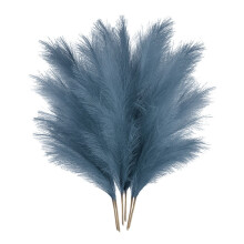 6PCS 18" Pampas Grass - Artificial Dried Florals, Vase Filler for Home, Wedding & Boho Decor