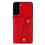 Compatible with Samsung Galaxy S21 FE - Practical Case with Card Holder Grey 7