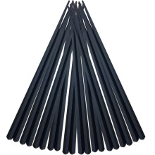 Cooking Sushi Chopsticks Lightweight Plastic Frying Chinese Non-slip Tableware 10 Pairs