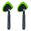 Mizh 2pcs Windshield Cleaner Microfiber Car Window Cleaning Tool with Long Handle 1