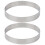 2pcs Round Pizza Saucing Ring Heat-resistant Pizza Muffin Ring Pizza Baking Tool 1